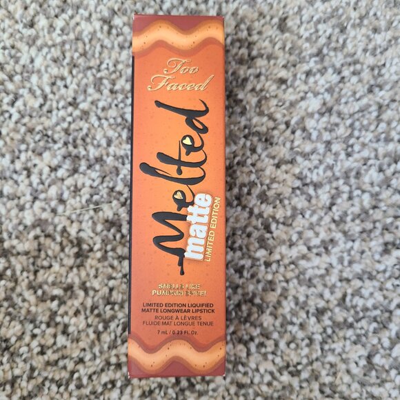 Too Faced: Melted Matte Liquid Lipstick: Pumpkin Spice *discontinued* - Picture 5 of 6